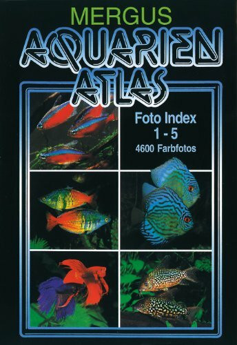 Aquarienatlas / Foto Index 1-5 + Register 6: Aquarienatlas, Kt, Foto-Index 1 - 5