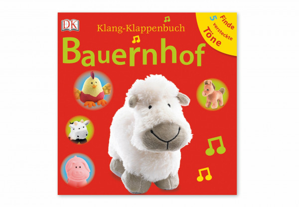 Klang-Klappenbuch. Bauernhof: Mit Klappen und Sounds: Finde 5 versteckte Töne