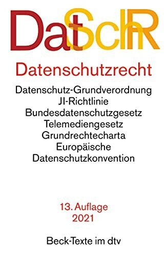 Datenschutzrecht (Beck-Texte im dtv)