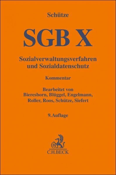 SGB X: Sozialverwaltungsverfahren und Sozialdatenschutz. Kommentar (Gelbe Erläuterungsbücher)