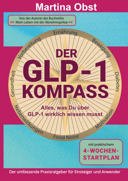 Der GLP-1-Kompass: Alles was du wirklich über GLP-1 wissen musst - Wirkung, Ernährung, Nebenwirkungen und Alltag verständlich erklärt: Alles, was du ... musst (Mein Leben mit der Abnehmspritze)
