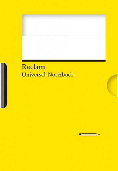 Reclams Universal-Notizbuch (gelb)