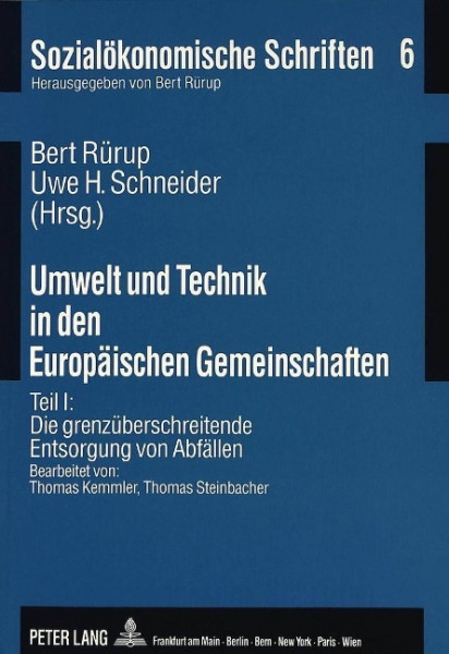 Umwelt und Technik in den Europäischen Gemeinschaften