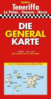 Die Generalkarte Teneriffa 1:150 000