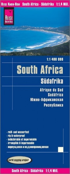 Reise Know-How Landkarte Südafrika (1:1.400.000)