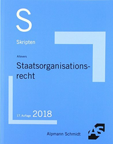 Skript Staatsorganisationsrecht
