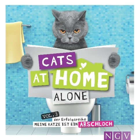 Cats at home alone - Das Geschenkbuch für Katzenliebhaber