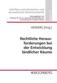 Rechtliche Herausforderungen bei der Entwicklung ländlicher Räume