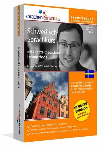 Sprachenlernen24.de Schwedisch-Express-Sprachkurs PC CD-ROM für Windows/Linux/Mac OS X + MP3-Audio-CD: Werden Sie in wenigen Tagen fit für Ihre Reise ... mit Langzeitgedächtnis-Lernmethode