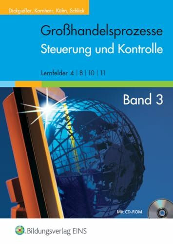 Großhandelsprozesse - die fachsystematische Reihe / Großhandelsprozesse Rechnungswesen: Steuerung und Kontrolle: Lernfelder 4,8,10,11: Band 3