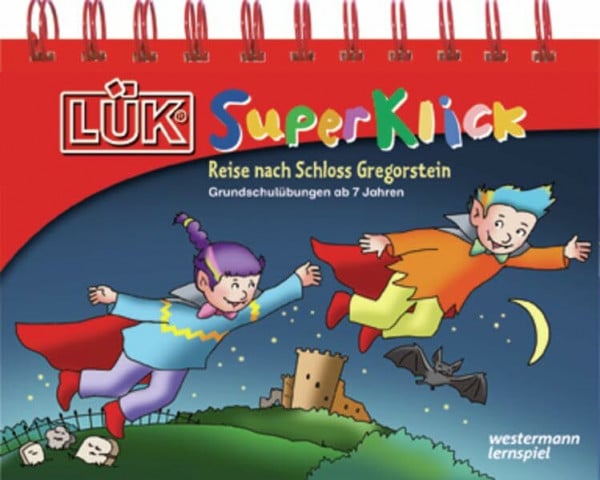 LÜK-Superklick / LÜK-SuperKlick: Reise nach Schloss Gregorstein: Lesen, Rechnen, Denken ab Klasse 2