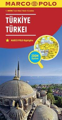 MARCO POLO Länderkarte Türkei 1:800 000