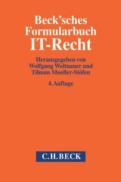 Beck'sches Formularbuch IT-Recht