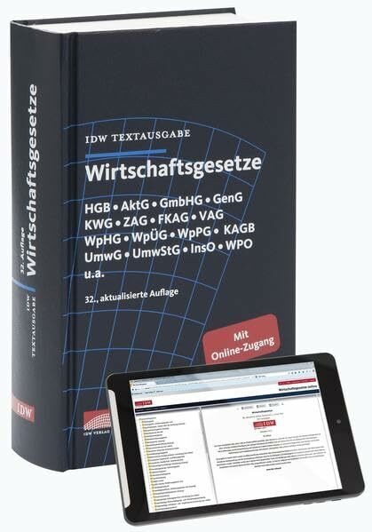 Wirtschaftsgesetze: IDW Textausgabe