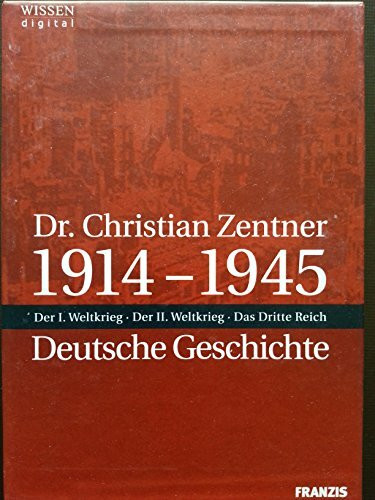 1914-1945. Deutsche Geschichte, 3 CD-ROMs u. 2 DVD-ROMs Der I. Weltkrieg; Der II. Weltkrieg; Das Dritte Reich. Für Windows 98SE/Me/XP