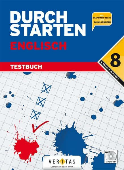 Durchstarten Englisch 8. Testbuch: 4. Klasse Gymnasium/NMS