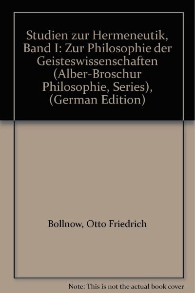 Zur Philosophie der Geisteswissenschaften