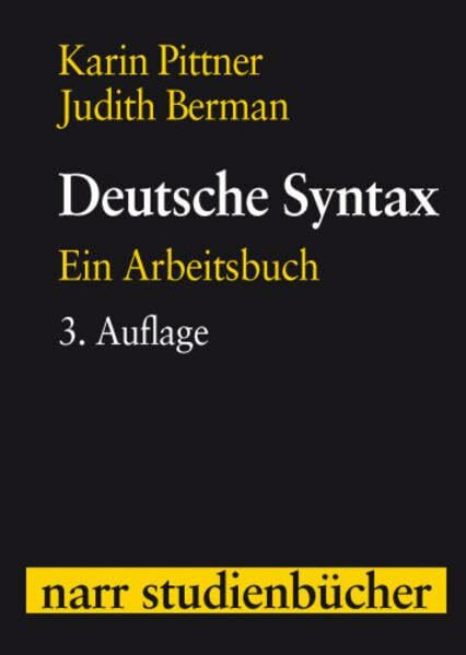 Deutsche Syntax (Narr Studienbücher)