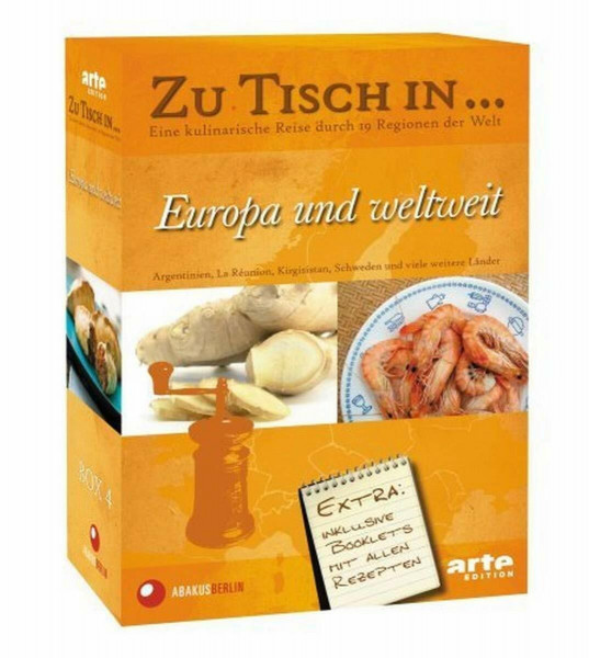Zu Tisch in... Europa und weltweit (4 DVDs, OF)