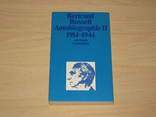 Autobiographie 2: 1914-1944