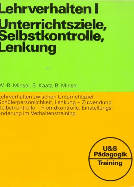 Lehrverhalten I+II. [2 Bd.].