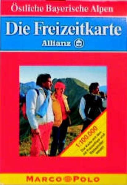 Die Freizeitkarte Allianz, Bl.37, Östliche Bayerische Alpen
