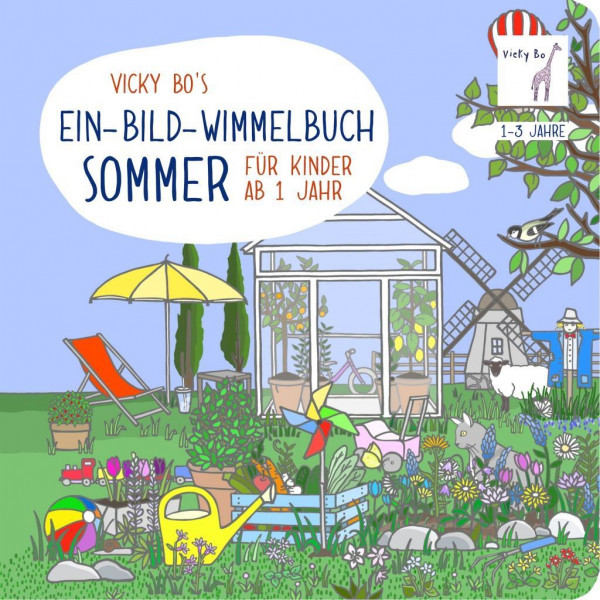 Ein-Bild-Wimmelbuch für Kinder ab 1 Jahr - Sommer