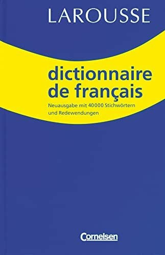 Larousse: Dictionnaire de français - Wörterbuch Larousse: Dictionnaire de français - Wörterbuch