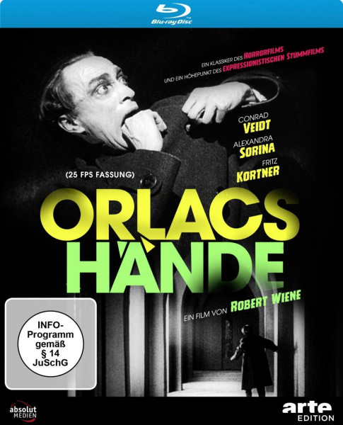 Orlacs Hände (1923) (Blu-ray) (Neuauflage)