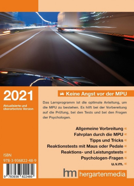 Keine Angst vor der MPU 2021