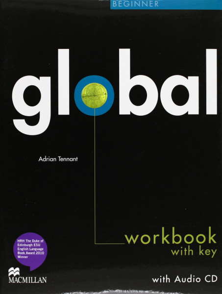 Global Beginner Workbook & CD with key Pack