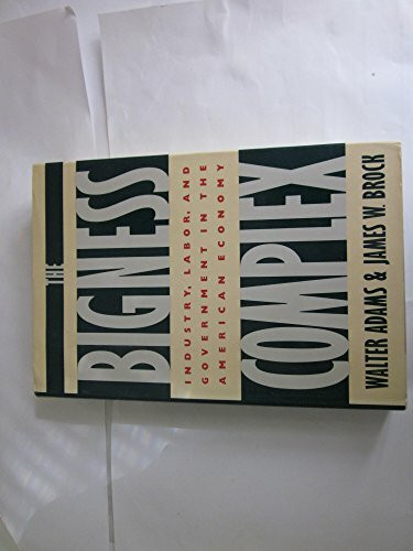 The Bigness Complex: Industry, Labor, and Government in the American Economy