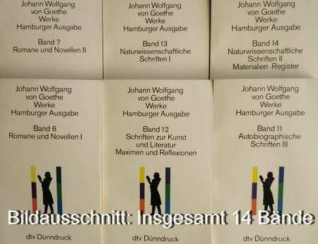Werke: Hamburger Ausgabe in vierzehn Bänden (dtv Kassettenausgaben)
