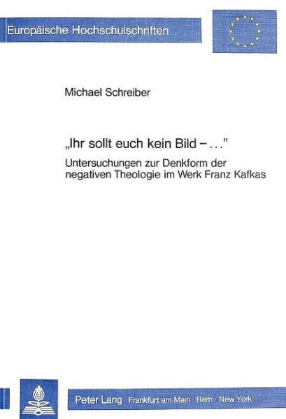 «Ihr sollt euch kein Bild - ....»