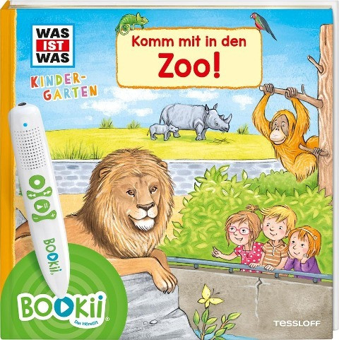 BOOKii® WAS IST WAS Kindergarten Komm mit in den Zoo