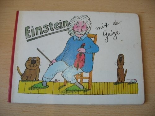 Einstein mit der Geige.