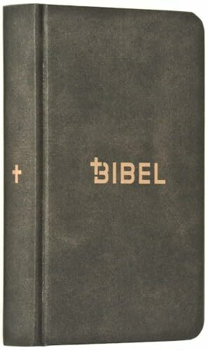 Die Bibel – Schlachter 2000 – Miniaturausgabe (illustrierter fester Einband – Antikleder-Optik)
