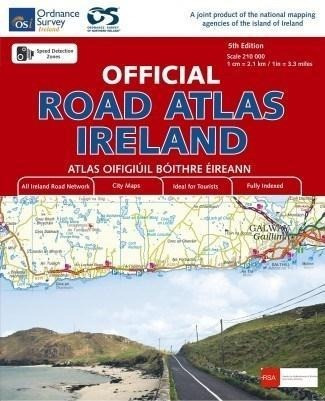 Official Road Atlas Ireland 1 : 210 000