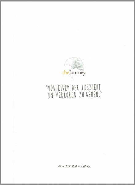 theJourney: Von einem der loszieht um verloren zu gehen
