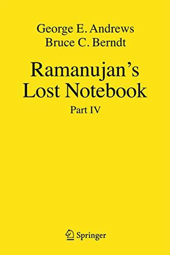 Ramanujan's Lost Notebook: Part IV