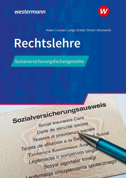 Rechtslehre für Sozialversicherungsfachangestellte: Schulbuch