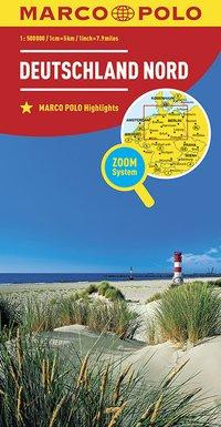 MARCO POLO Regionalkarte Deutschland Nord 1:500.000
