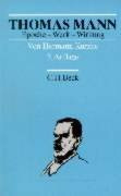 Thomas Mann: Epoche - Werk - Wirkung