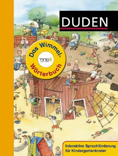 Duden - Das Wimmel-Wörterbuch (Ting-Ausgabe): Interaktive Sprachförderung für Kindergartenkinder (Duden Wimmelwörterbücher)