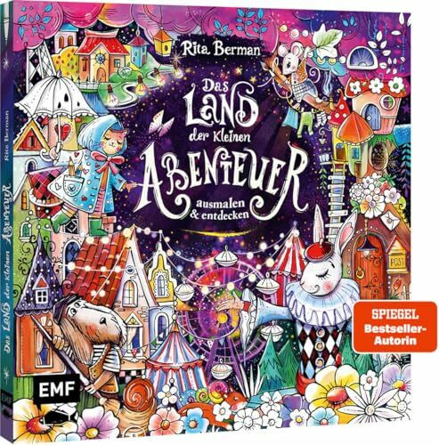 Das Land der kleinen Abenteuer: Fantasievolle Illustrationen ausmalen und entdecken