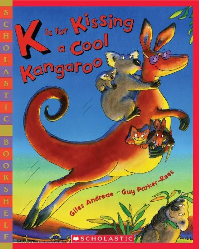 K is for Kissing a Cool Kangaroo