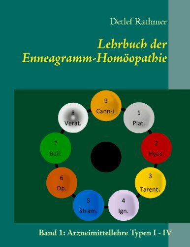 Lehrbuch der Enneagramm-Homöopathie: Band 1: Arzneimittellehre Typen I - IV
