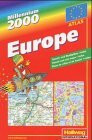 Europa Strassenatlas Millennium 2000: Strassenkarten vom Nordkap bis Sizilien und von Portugal bis zur Türkei. 1:3,7 Mill. und 1:1 Mill., 61 ... Durchgangsstrassen, Index (Hallwag Führer)