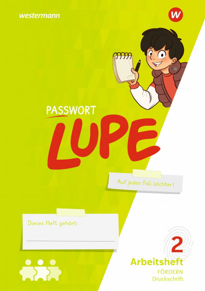 PASSWORT LUPE - Sprachbuch: Arbeitsheft 2 DS Fördern (PASSWORT LUPE: Sprachbuch und Spracharbeitshefte)