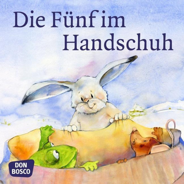 Die Fünf im Handschuh. Mini-Bilderbuch.